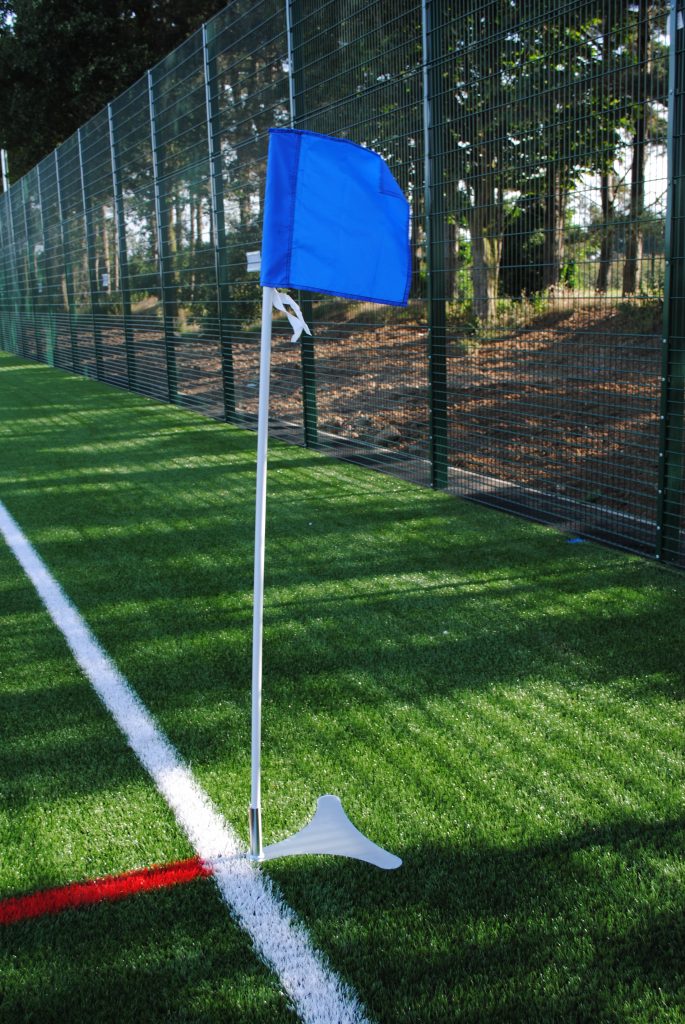 Metal Base Corner Pole Set