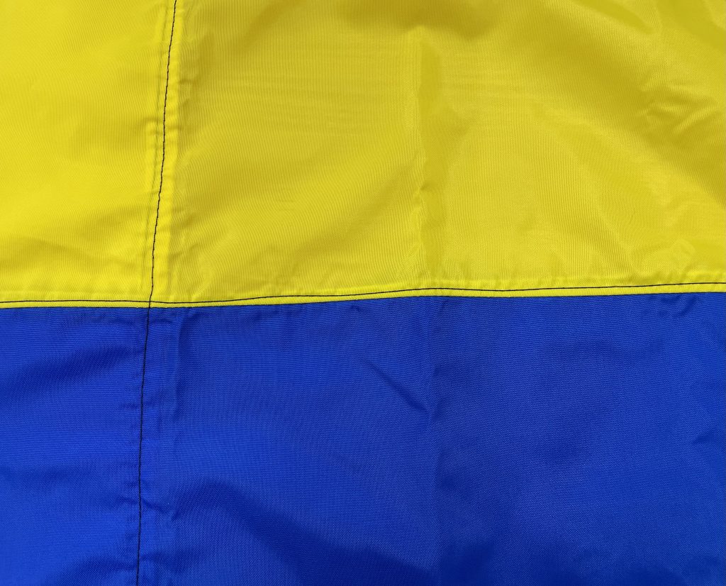 Two Colour Corner Pole Flags for 50mm Pole - Set of Four