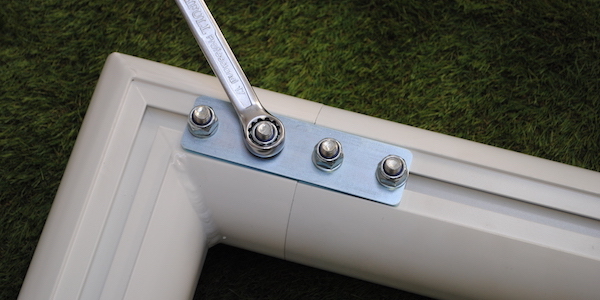 Secure fittings are an essential part of a goalpost safety check