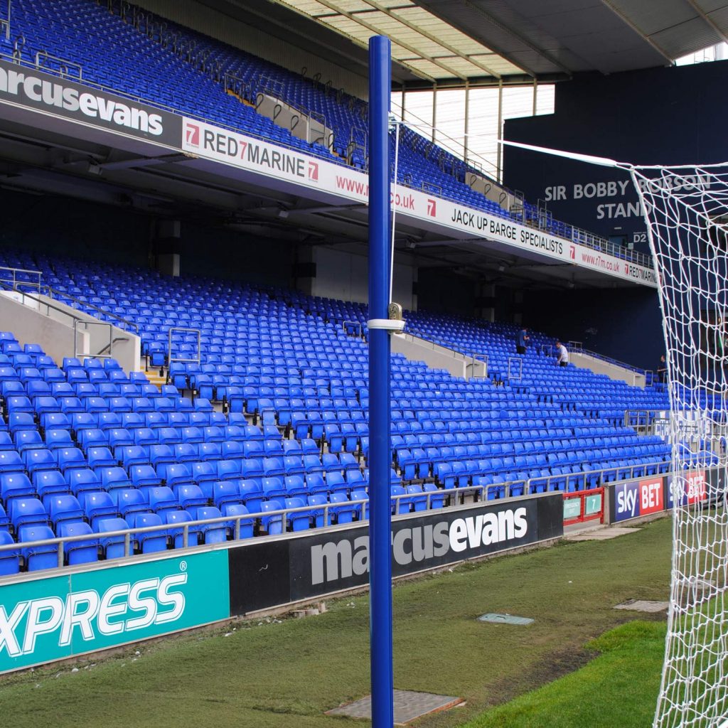 UEFA goal net supports